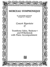 MORCEAU SYMPHONIQUE Trombone or Baritone cover